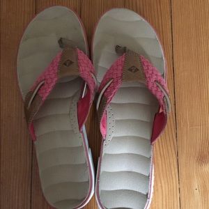 Sperry Woven Flip Flops
